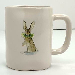 NEW Rae Dunn Easter Bunny Mug Artisan Collection 5”x 4”